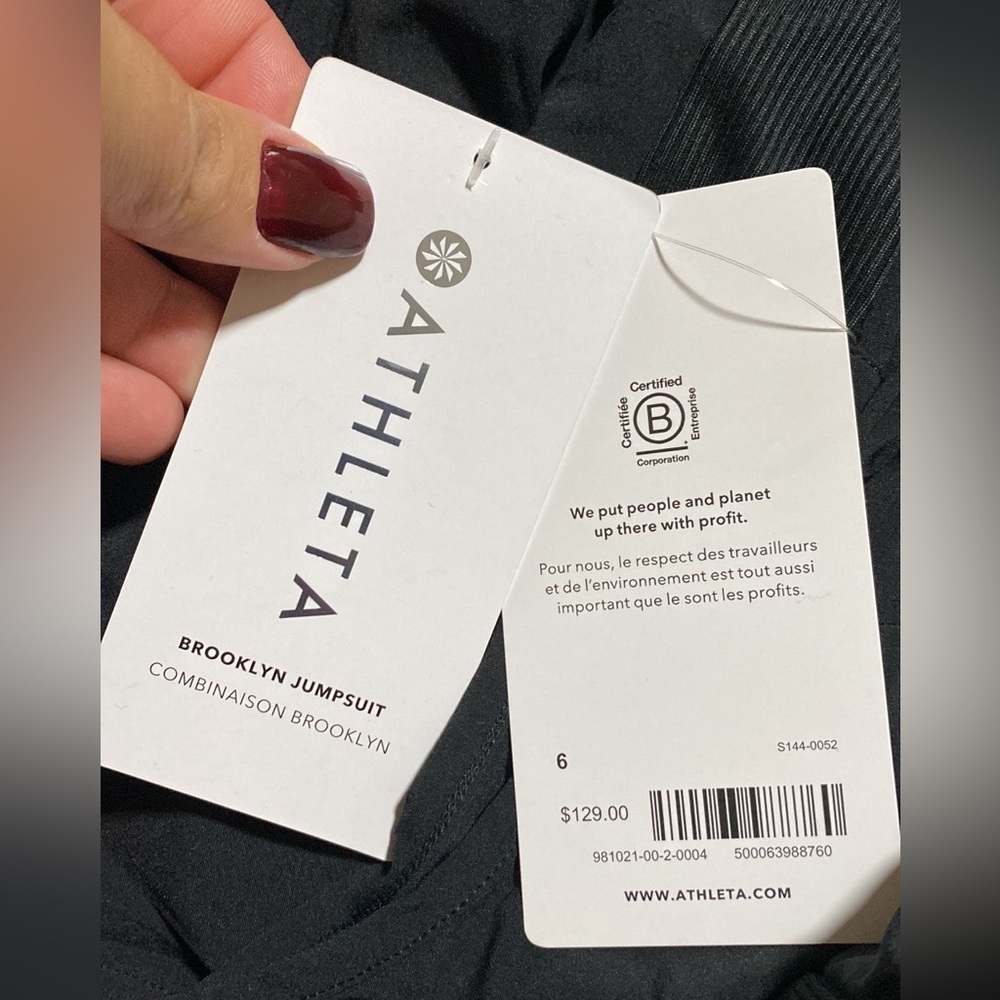 ATHLETA Brooklyn Jumpsuit // Black - Picture 12 of 16